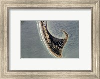 Provincetown Cape Cod photographed from space Fine Art Print