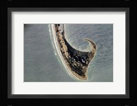 Provincetown Cape Cod photographed from space Fine Art Print