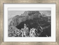 Close-in view of curved cliff, Grand Canyon National Park, Arizona Fine Art Print