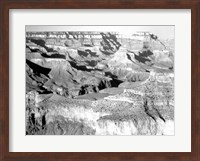 Grand Canyon National Park canyon with ravine winding Fine Art Print