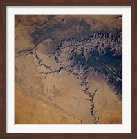 Grand Canyon from space Fine Art Print