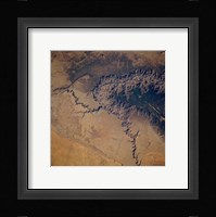Grand Canyon from space Fine Art Print