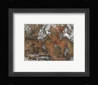 Grand Canyon satellie view from space Fine Art Print