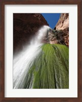 Lower Ribbon Falls off the North Kaibab Trail in the Grand Canyon Fine Art Print