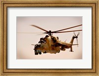 Afghan Air Corps Mi-35 on Kandahar, 2009 Fine Art Print