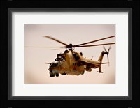Afghan Air Corps Mi-35 on Kandahar, 2009 Fine Art Print