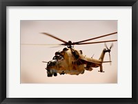 Afghan Air Corps Mi-35 on Kandahar, 2009 Framed Print
