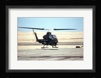 AH-1 Cobra helicopter Framed Print