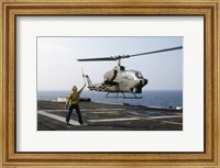AH-1T Sea Cobra helicopter Fine Art Print