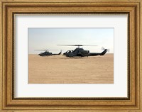 AH-1W Super Cobras Fine Art Print