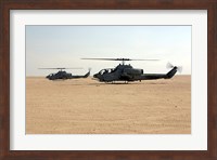 AH-1W Super Cobras Fine Art Print