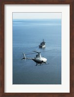 Fire Scout unmanned helicopter Fine Art Print