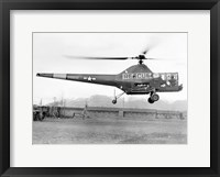 Alaska, 17 May 1947, 10th Rescue Squadron helicopter Framed Print