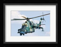 Nigerian Mil Mi-35P Fine Art Print