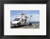 Royal Thai Navy Sikorksy S-76B Framed Print