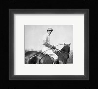 Capt. Leslie Cheape in 1911 Framed Print