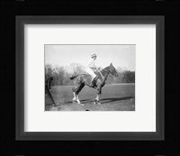 Capt. Lloyd  Eng. Polo Team Framed Print
