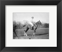 Capt. Lloyd  Eng. Polo Team Fine Art Print