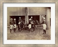 Manipur Polo Players 1875 Fine Art Print