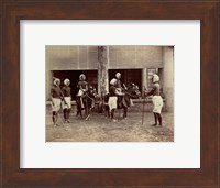 Manipur Polo Players 1875 Fine Art Print