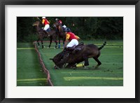 Polo - red and yellow Fine Art Print