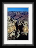 Rock Formations at Grand Canyon National Park Framed Print