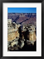 Rock Formations at Grand Canyon National Park Framed Print
