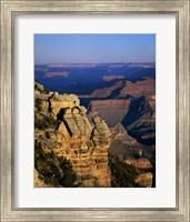 High angle view of rock formations, Grand Canyon National Park, Arizona, USA Fine Art Print