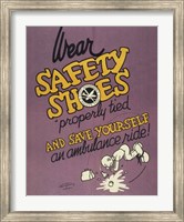 Safety Shoes Fine Art Print