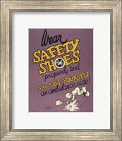 Safety Shoes Fine Art Print