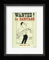 Wear Safety Clothes Framed Print