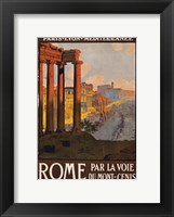 Rome Vintage Travel Fine Art Print