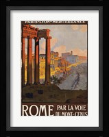Rome Vintage Travel Fine Art Print