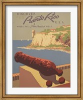 Discover Puerto Rico U.S.A. Fine Art Print