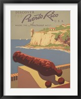Discover Puerto Rico U.S.A. Fine Art Print