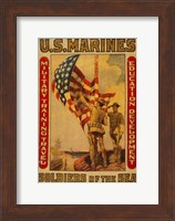 U.S. Marines - Soldiers of the sea Fine Art Print