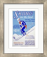 Skiing in the East The best trails and how to get there Fine Art Print