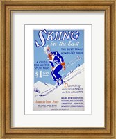 Skiing in the East The best trails and how to get there Fine Art Print