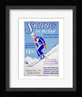 Skiing in the East The best trails and how to get there Fine Art Print