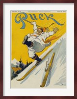 The lost ski Fine Art Print