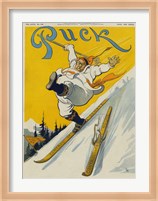 The lost ski Fine Art Print