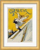 The lost ski Fine Art Print