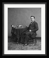 Edison and phonograph Fine Art Print