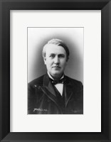 Thomas Edison Portrait Framed Print