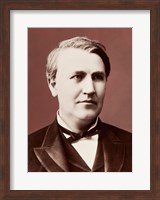 Thomas Edison c1882 Fine Art Print