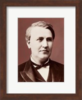 Thomas Edison c1882 Fine Art Print