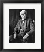 Thomas Edison Seated Fine Art Print