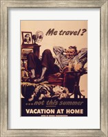 Vacation At Home Fine Art Print