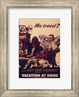Vacation At Home Fine Art Print