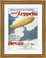 Zeppelin in Devau 1939 Fine Art Print